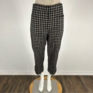 💕 NWT Zara Black and Tan Checkered Pants S